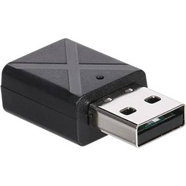 KN320 3,5 mm trådlös ljudsändare mottagare USB BT 5.0 adapter TV-högtalare hörlurar Mini bilmusik 2 i 1 BT sändning svart