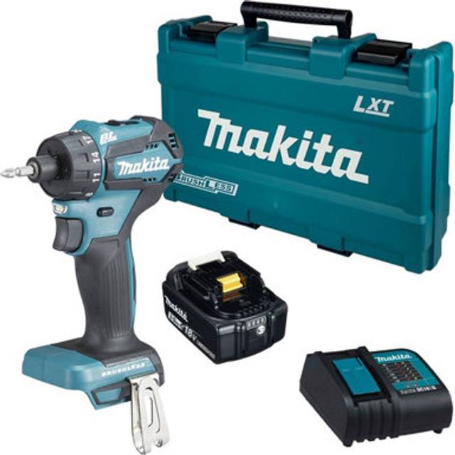 "Makita DDF083Z 18v 6.35mm Drill Driver Cordless Brushless 1/4"" Hex + 3AH Kit"