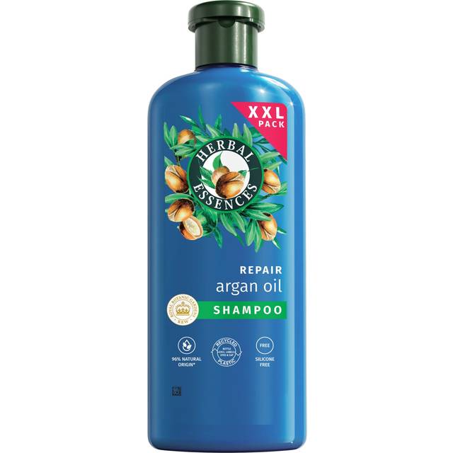 Herbal Essences Arganolja reparerande schampo 680 ml skadat hår, intensiv återfuktning, naturligt ursprung, silikonfri