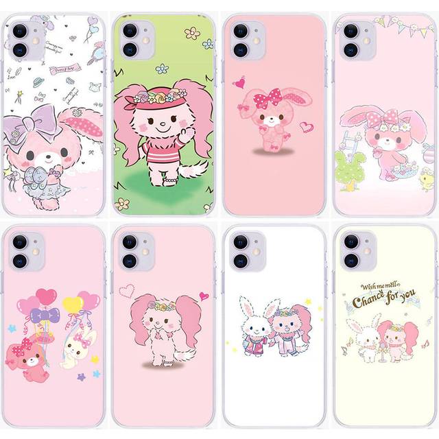KT63 Bonbonribbon Maimai Case for Samsung A04 A14 A23 A34 A54 M23 M33 M52 M53 Realme 10 9 C30S C35 C55 VIVO Y02S Y21 Y33S Y51 X80 Pro Clear Cover VIVO V20 abyss