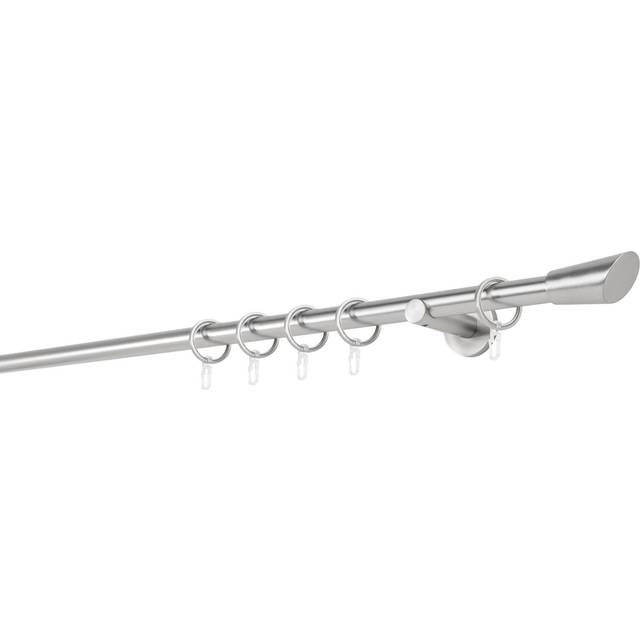 Curtain Rod - Stainless Steel (2cm H x 170cm W x 6.5cm D)