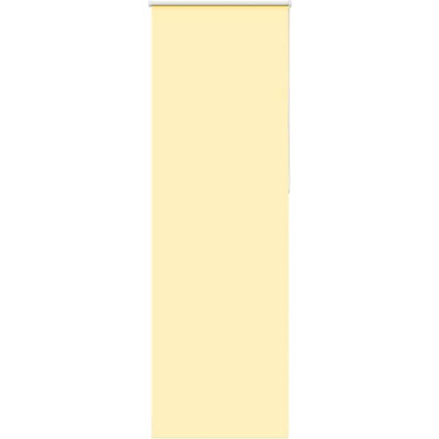 vidaXL Roller Blind Blackout Yellow 70x210 cm Fabric Width 65.7 cm Polyester