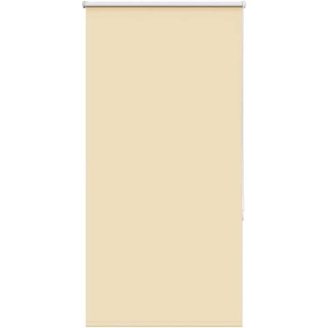 vidaXL Rullgardin mörkläggningsbeige 85x150 cm tyg bredd 80,7 cm