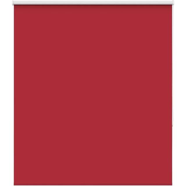 vidaXL Roller Blind Blackout Red 125x175 cm Fabric Width 121.6 cm Polyester