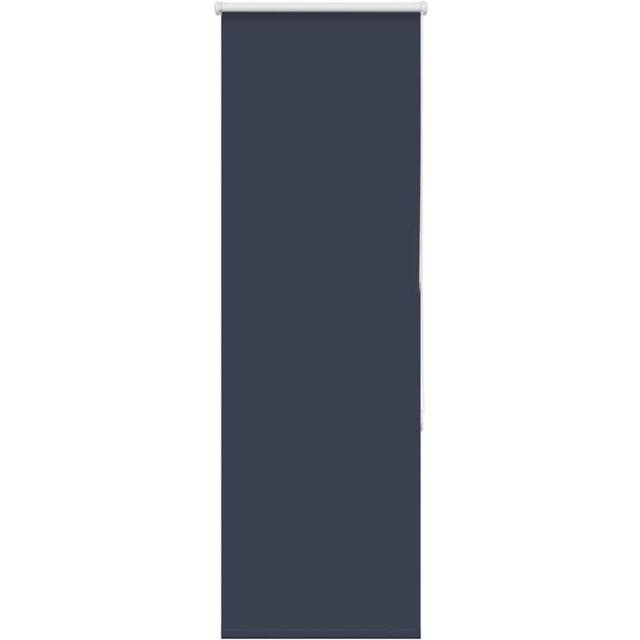 vidaXL Roller Blind Blackout Marine 40x150 cm Fabric Width 35.7 cm Polyester - Blue