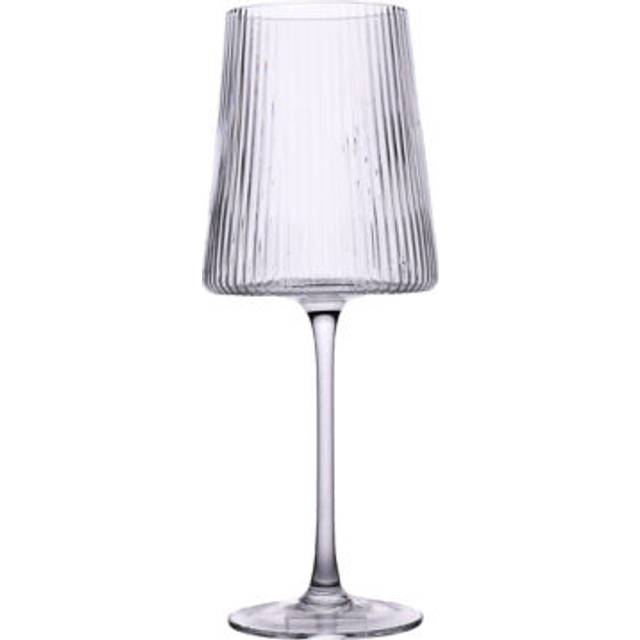 George Home Ribbed Wine Glass 2 Pack