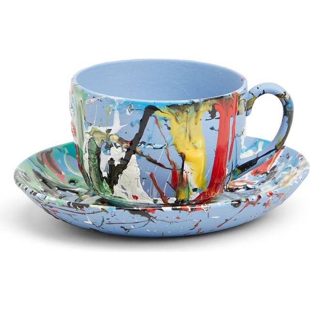 Charles Jeffrey Loverboy Paint Splash Cup & Saucer 3 - Mixed Color