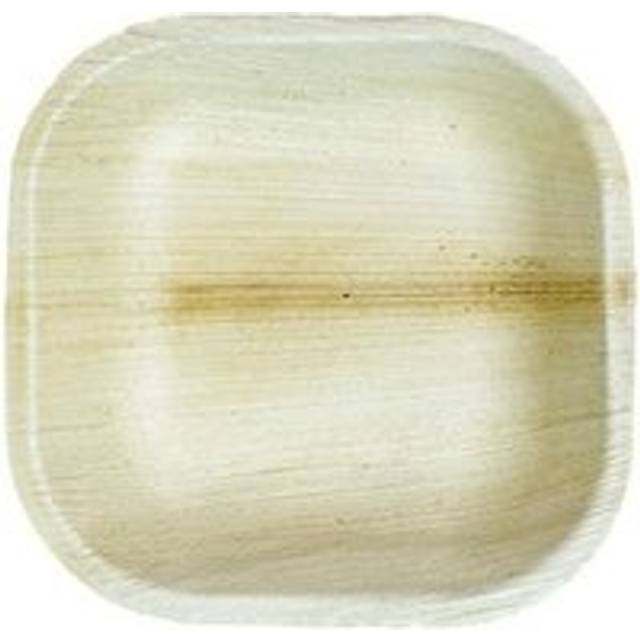 Palm Leaf Square Plate 4" (1 x 100)