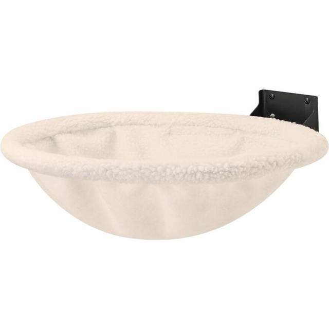 (white) Cat Hammock Wall Mounted Foldable Cat Beds Breathable Cat Wall Shelves for Sleeping Playing Climbing Lounging