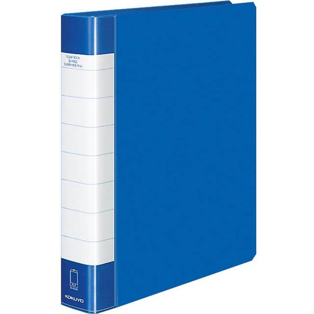 KOKUYO File Clear File Tough Body Replaceable Paper Type A4 Vertical La-J740B blue
