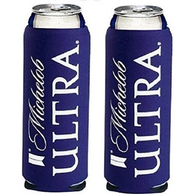 Michelob Ultra Slim Line Can Cooler - Set of 2