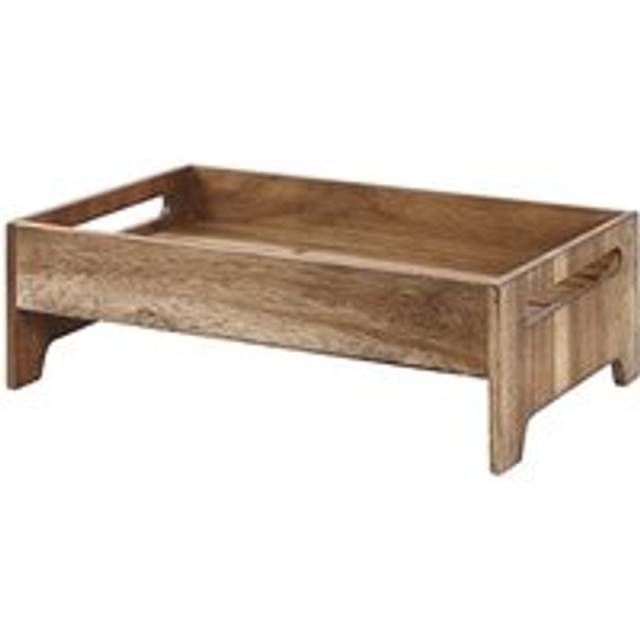 Churchill Buffetscape Wood Brown Acacia Medium Nesting Riser 16.56 x 10.12 x 5.18" (Each)