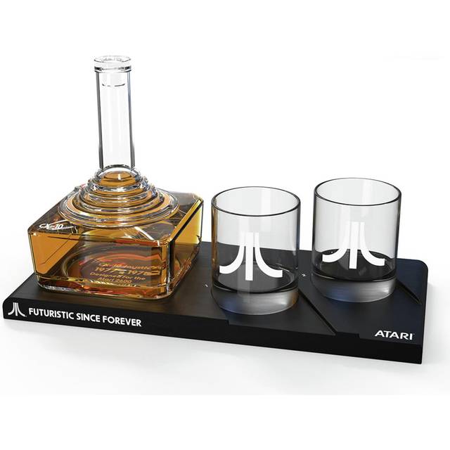 Official Atari 3D Joystick Decanter Set. Decanter 750ML and Glasses 200ML