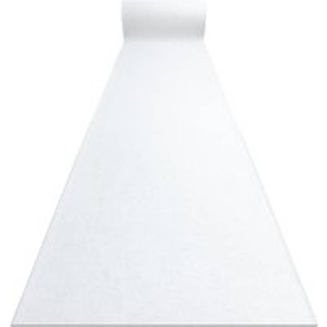 Runner anti-slip rumba 1950 Wedding single colour gum white 120cm white 120x100 cm