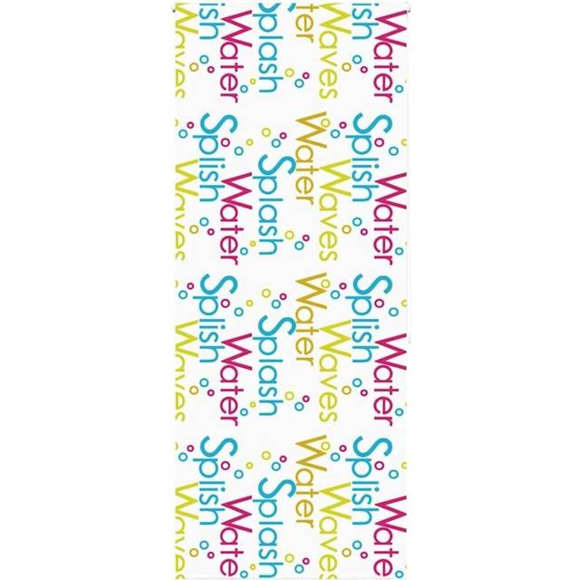 vidaXL Shower Roller Blind 110x240 cm Fabric Width 106 cm - Multicolour