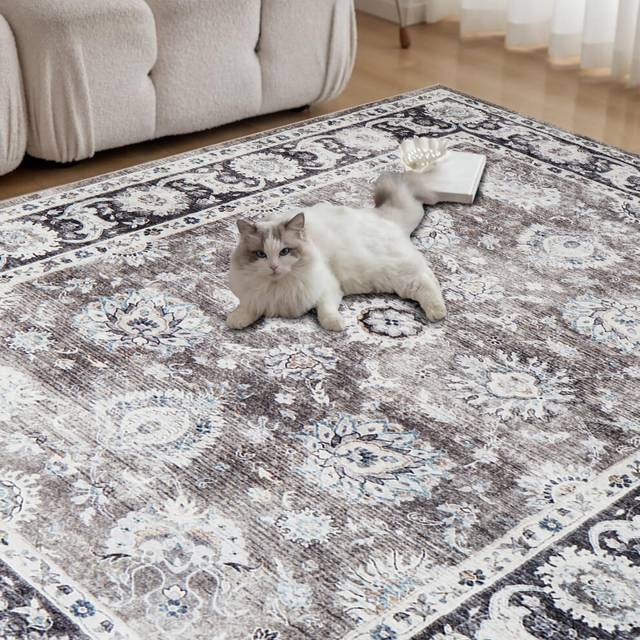 (200 x 290 cm- Extra Large Rug Bedroom Living Room/Traditional Carpet, HARMONY) Traditional Area Rugs Large Living Room Carpet Rug
