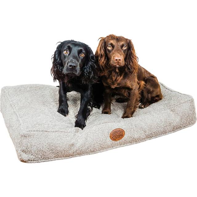 Snug & Cosy Teddy Boucle Oat Lounger - Large, Cream