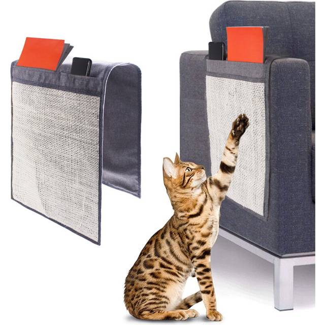 110x29CM Pet Cat Scratch Deterrent Tape Anti-Scratch Tape Cat Couch Protectors Furniture Sisal Scratcher Mat Guards Sofa Protection Pads