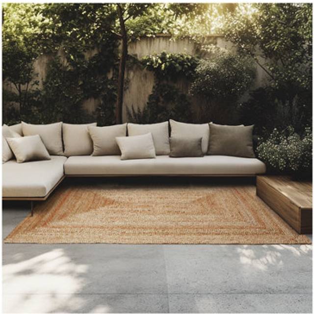 Rug Glim - made of jute, boho style, different sizes, 100% natural fibres - 160 x 230 cm