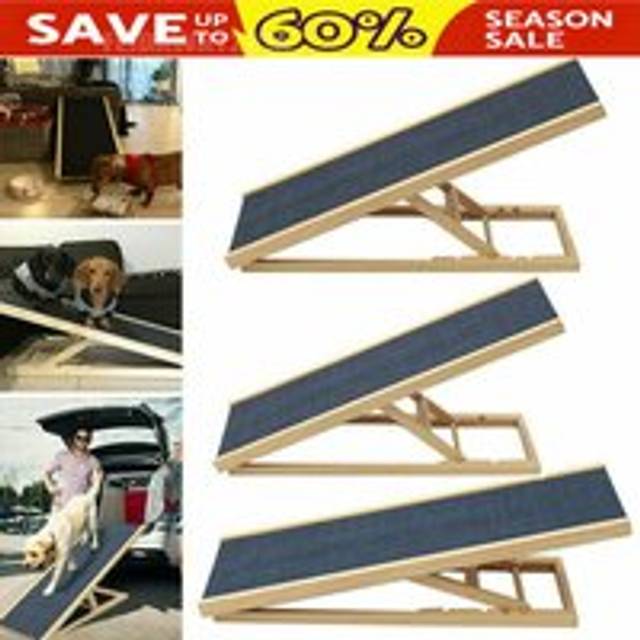 Briefness - Folding Dog Ramp Pet Transport Stairs Steps Portable Truck Van Car Travel Ladder