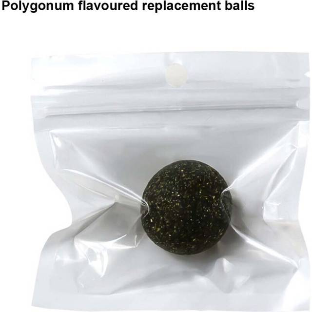 (Polygonum officinali, bags) Catnip Toys Silvervine Balls Teeth Cleaning Dental Wall Treats Extra Cat Energy Ball Edible