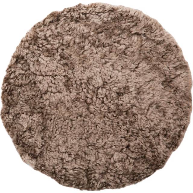 Stolsdyna Fårö fårskinn 34 cm brun