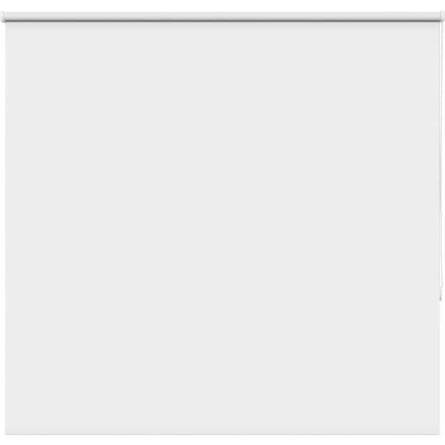 vidaXL Rullgardin mörkläggning vit 155x175 cm tyg bredd 151,6 cm