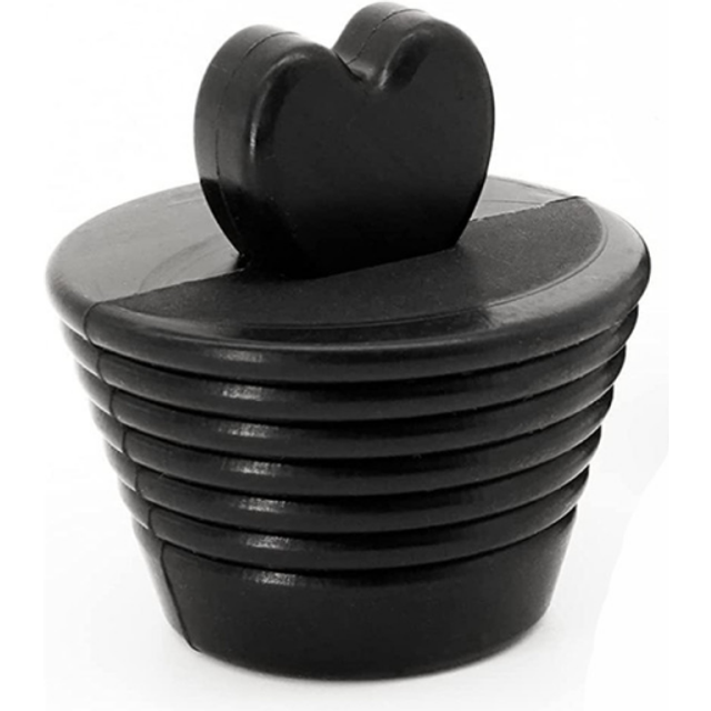 (black) Bathroom Bathtub Stopper Silicone Bathtub Drain Plugs Shower Bath Tub