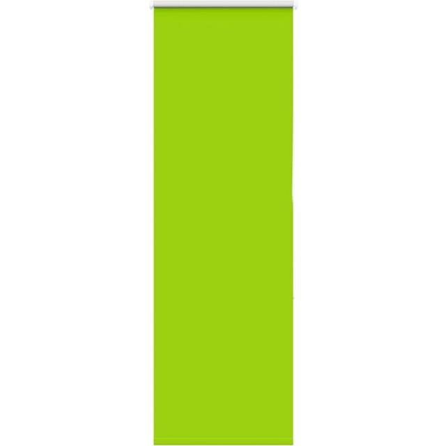 vidaXL Roller Blind Blackout Leaves Green 40x130 cm Fabric Width 35.7 cm Polyester