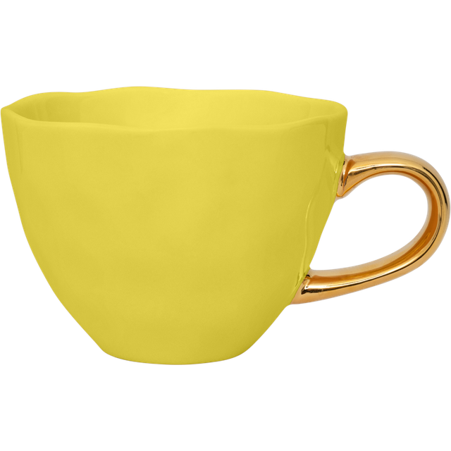 URBAN NATURE CULTURE Good Morning Cappuccino mugg 30 cl Limelight - Gul