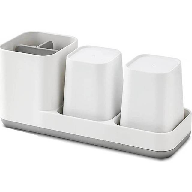 Toothbrush Holder is Suitable for Bathroom Children's Electric Toothbrush Toothpaste Holder Set with 2 Cups
