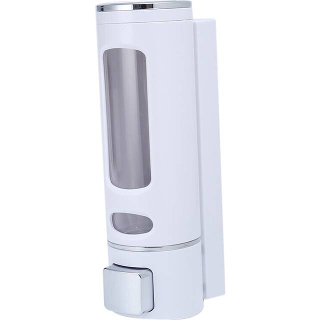 400Ml Soap Dispenser Wall Mount, Manual Hand Shampoo Shower Gel Dispenser Lotion Container for Bathroom Kitchen