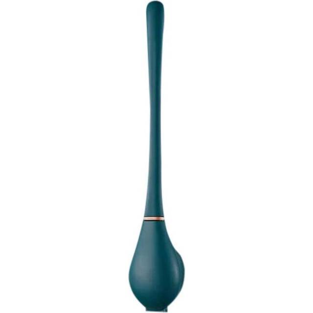 Toilet Brush Green Silicone Wall Mounted Soft Bristles Bathroom Cleaning Tool Toilet Brushes & Holders