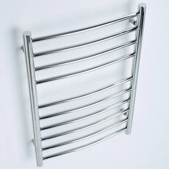 Kartell Orlando Curved Designer Towel Rail | Stainless Steel | 1200mm x 600mm
