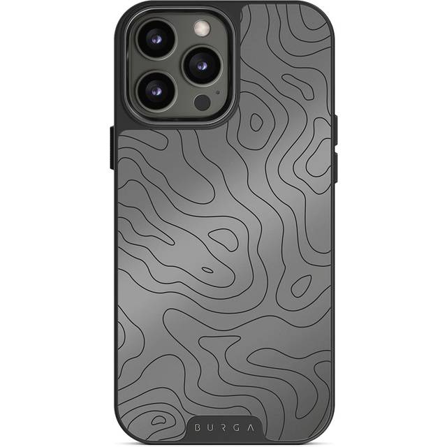 Wild Terrain - Minimalist iPhone 13 Pro Case, Elite Mirror (MagSafe) / Gunmetal