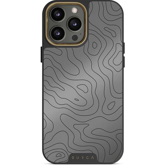Wild Terrain - Minimalist iPhone 12 Pro Case, Elite Mirror (MagSafe) / Gold