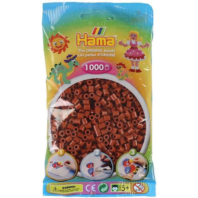 Midi Beads 1000 pcs Reddish brown