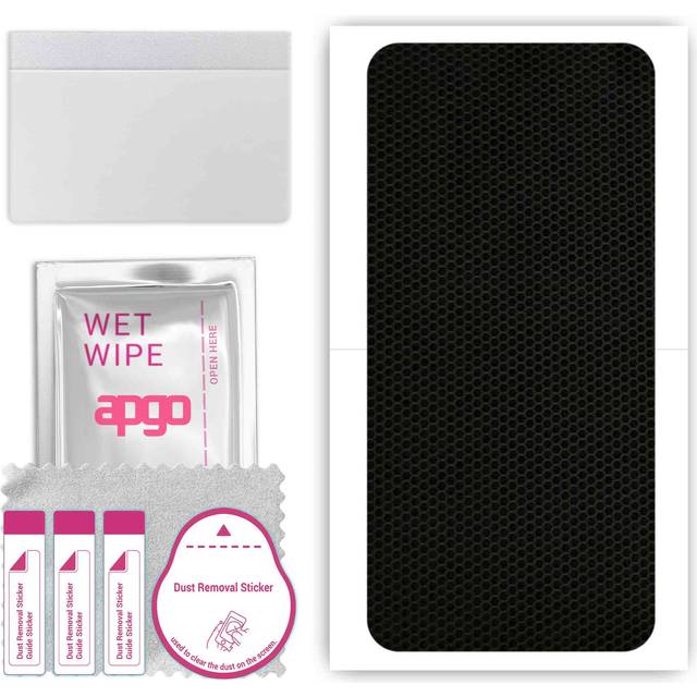 apgo Protective Skin Sticker for the back compatible with Oppo Find X Lamborghini, Wrap Film, Foil, Vinyl - Pattern Matrix