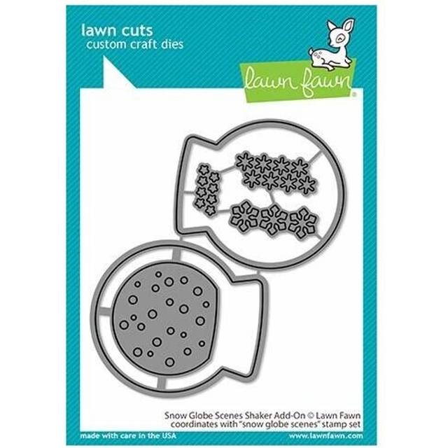 Lawn Fawn Snow Globe Scenes Shaker Add-On Custom Craft Dies