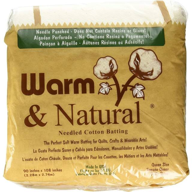 Warm Company Warm Company Warm & Natural Cotton Batting Queen Size 90X108 2341