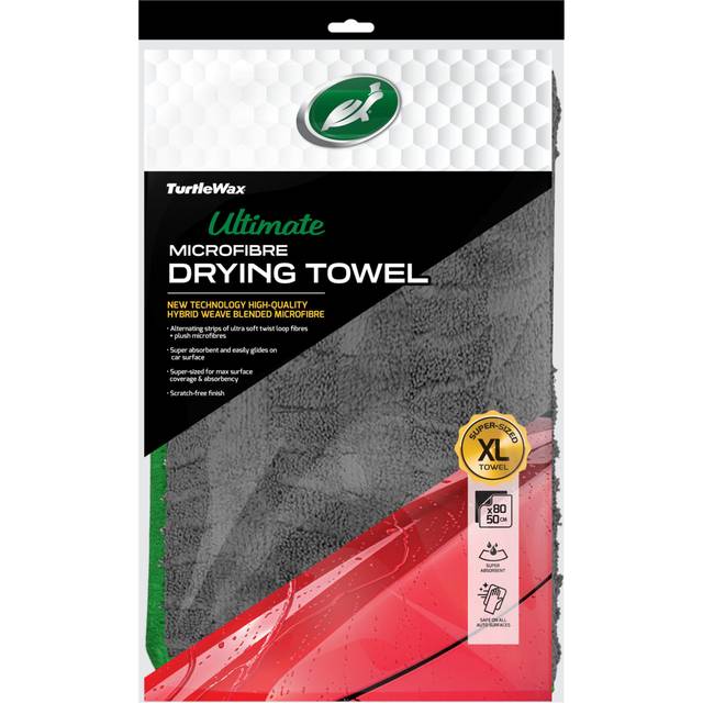 Turtlewax Ultimate Microfibre Drying Towel | Euro Car Parts