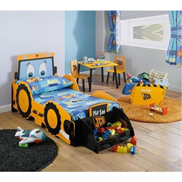 Kidsaw Boys Junior JCB Novelty Digger Bed