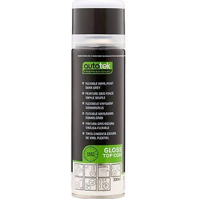 Autotek Flexible Vinyl Paint Dark Grey 300ml