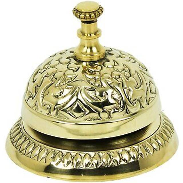 Solid Brass Victorian Style Service Desk Bell
