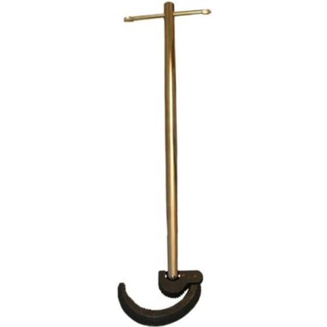 LASCO 13-2029 Metal 16-Inch Basin Wrench, Large Jaw for Faucet Installation