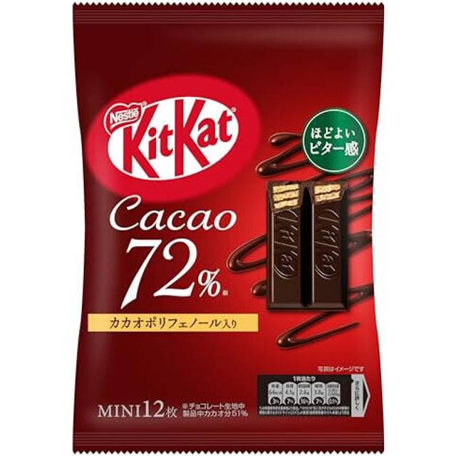 KitKat Mini Cacao 72% Cookies 奇巧迷你可可72%威化饼乾12枚139.2g