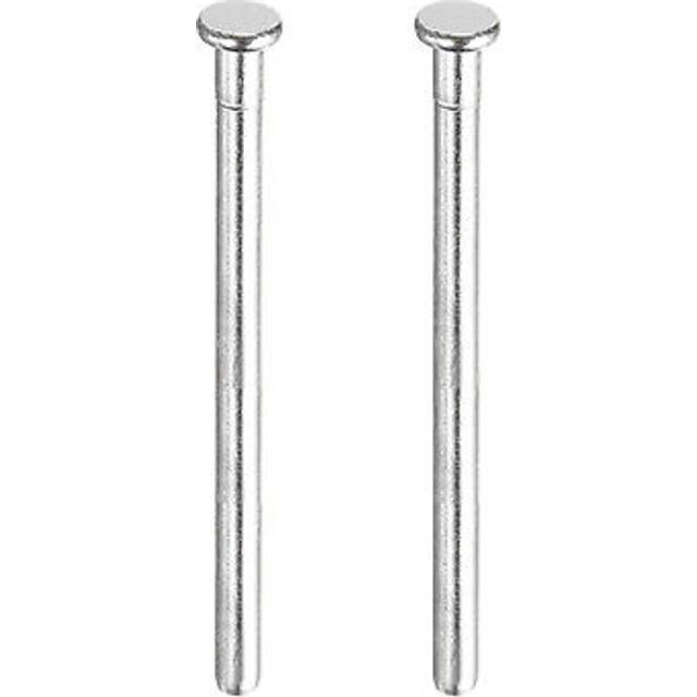 2pcs 4 Inch Door Hinge Pin,door Hinge For Door Replacement,silver