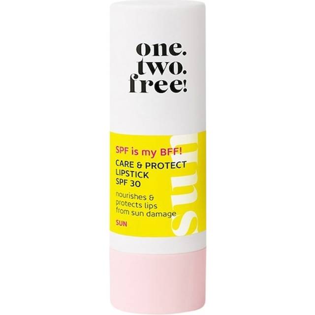 One.two.free! Hudpleje Solpleje Care & Protect Lipstick SPF 30 4,3 g