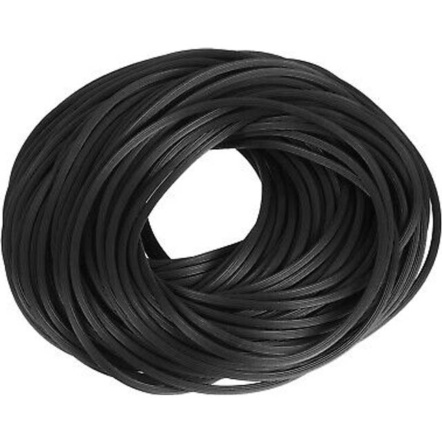 Screen Spline, 0.14”x100’ Round Window Screen Repair Retainer Spline, Black