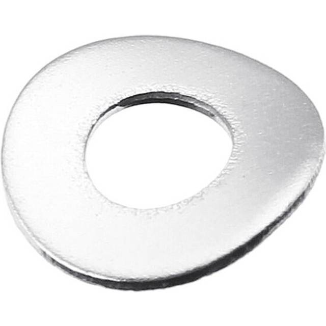(M3) 100Pcs M3 M4 304 Stainless Steel Spring Wave Washer Elastic Curved Gasket Pad Assortment Kit